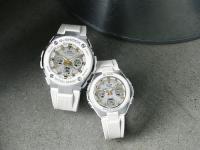 ペア腕時計カシオソーラー電波腕時計GST-W300-7AJF-MSG-W100-7A2JF